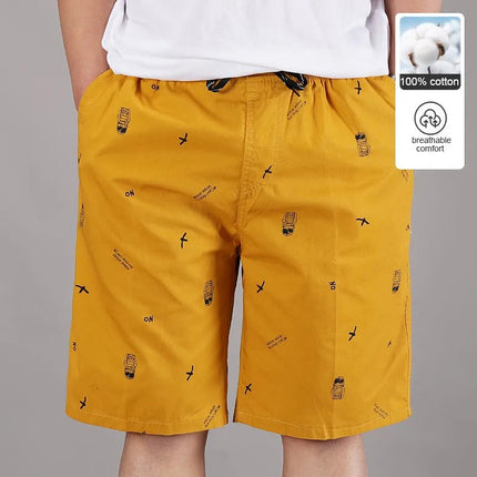 Top Quality 100% cotone Nuovo marchio estivo Moda casual Streetwear Pantaloncini da surf Pantaloni da uomo Pantaloni larghi con coulisse Abbigliamento da uomo platinumshop