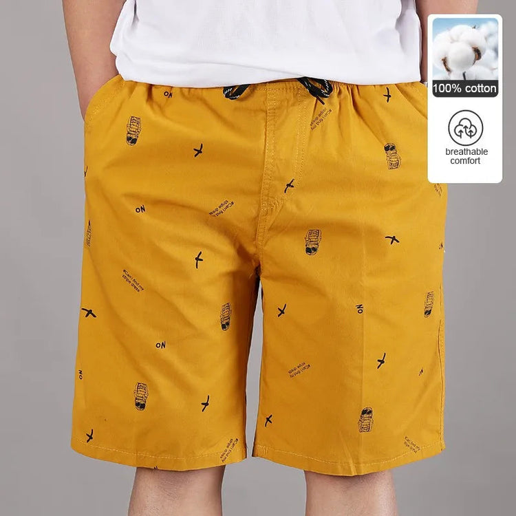 Top Quality 100% cotone Nuovo marchio estivo Moda casual Streetwear Pantaloncini da surf Pantaloni da uomo Pantaloni larghi con coulisse Abbigliamento da uomo platinumshop
