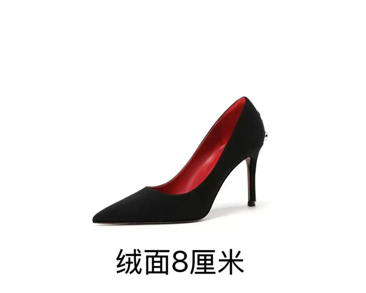 Scarpe da Donna di Design di Lusso, Tacchi Alti a Punta Stiletto con Design a Scettro e Spada Dorata, Moda Regina 2026, Zapatos De Mujer platinumshop