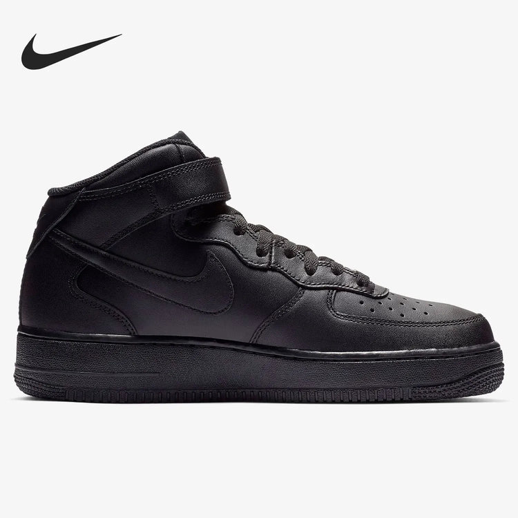 Nike Authentic Current Season Women's AF1 Air Force 1 Mid-Top Sports Casual Sneakers CW2289-001