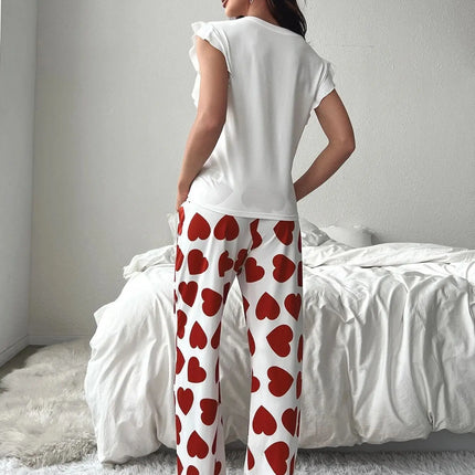 Pigiama estivo Set Pantaloni estivi da donna Set Pijama Pigiama da donna Indumenti da notte Donna che dorme Biancheria intima da notte sexy