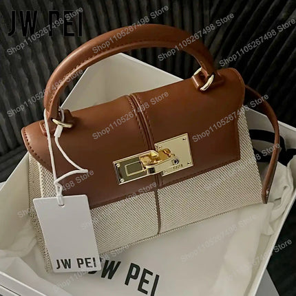 Borsa con Manico Superiore JW PEI Elise, Mini Borsa a Tracolla da Donna con Manico e Tracolla, Elegante Borsetta per Lavoro e Uso Quotidiano