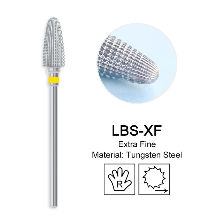 Carbide Large Cone Nail Drill Bits Electric Milling Cutter For Gel Polish Removal Grinding DIY Home Salon Manicure Pedicure Nail Art Accessories Supplies