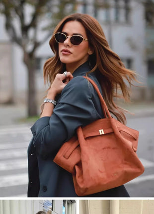 Borsa a Mano di Lusso JW PEI per Donne, Borsa a Tracolla in Pelle, Design Elegante, Grande Capacità, Borsa Hobo con Manico Superiore, Shopper per Lavoro