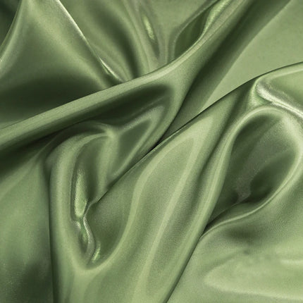 Tessuto Satinato Liquido Lucido di Lusso Riflettente Effetto Galassia per Abiti da Sposa e Design di Abiti alla Moda