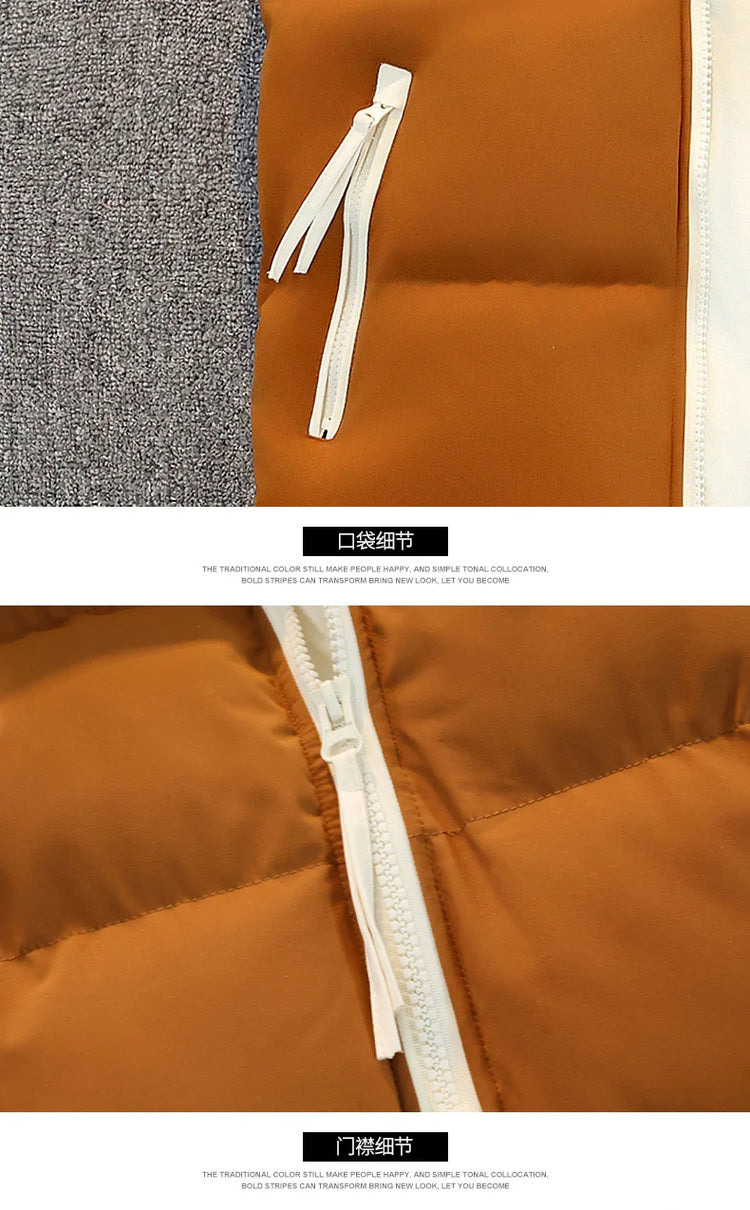 New Hooded Casual Men Waistcoat Comfortable Warm Zipper Male Sleeveless Jackets Solid Color Windproof Clothing for Men Spring
