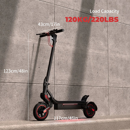 iScooter W8 Scooter elettrico da 9,3 pollici 48V 14Ah 750W Motore 30-40 km Gamma massima 40 km/h Velocità massima Doppia sospensione E Scooter con app