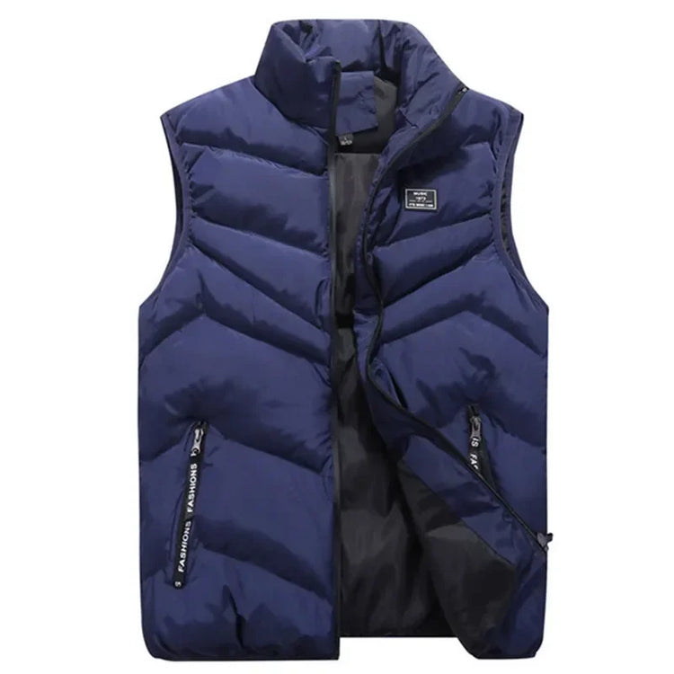 brand Plus size vest Mens Jacket Sleeveless Vests  Jackets men Casual Coats Mens Vest Man Cotton Thicken Waistcoat 8XL