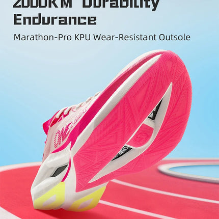 ONEMIX Nuove Scarpe da Corsa Professionali Marathon con Piastra in Carbonio a Tutta Lunghezza, Supporto Stabile e Assorbimento degli Urti, Ultra Leggere PlatiNum