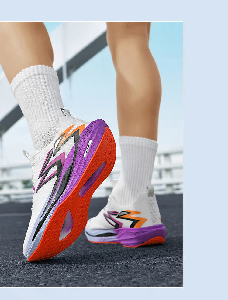 2026 NEW Men Sports Running Shoes Off Marathon Breathable Light Comfortable Women Athletic Sneakers Jogging Tenis Air Cushion PlatiNum