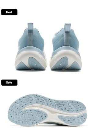 Xtep Cloud Wing 3.0 Men's Running Shoes 2025 Summer New Stability Shock Absorbing Wear Resistant Soft Sole Sneakers 875319110003 PlatiNum