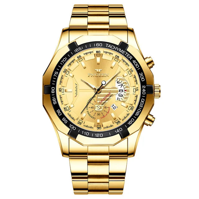 2024 Top Brand di Lusso Orologio di Moda Casual Militare Al Quarzo Sport Orologio Da Polso In Acciaio Pieno Impermeabile Orologio da Uomo Relogio Masculino platinumshop