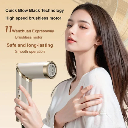 9 in 1 Hair dryer Professional Negative Ion curling Iron Hair Straightener Brushless Motor High Speed Hair Dryer Hot Comb Set