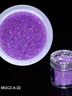 1000Pcs Gold/Silver Caviar Mini Nail Art Beads 24-Colors Micro Stainless Steel Metal Round Ball 1mm Gold Silver Manicure Bead 2028