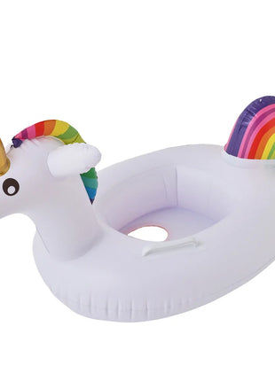 Rooxin Flamingo Nuoto Cerchio Bambino Infantile Galleggiante Piscina Anello di Nuoto Con Parasole Sedile Galleggiante Estate Spiaggia Piscina Festa Giocattoli