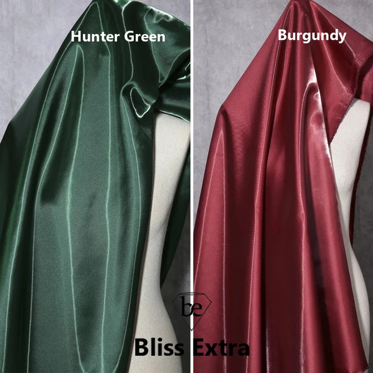 Tessuto Satinato Liquido Lucido di Lusso Riflettente Effetto Galassia per Abiti da Sposa e Design di Abiti alla Moda