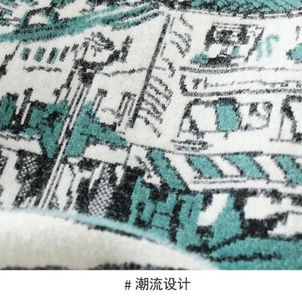 Men Knitted Sweater Stripe Pullovers Printing Round Neck Sweater Autumn/Winter Designer Quality Casual Men Clothing Jumper
