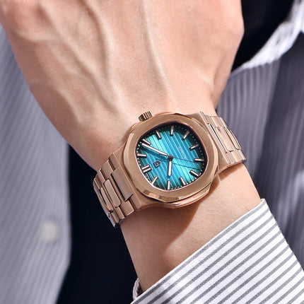 Nuovo Orologio da Uomo PAGANI DESIGN Sport Elegance 2026 con Movimento ST16, Impermeabile, Meccanico, in Acciaio 316L, Lussuoso e Luminoso