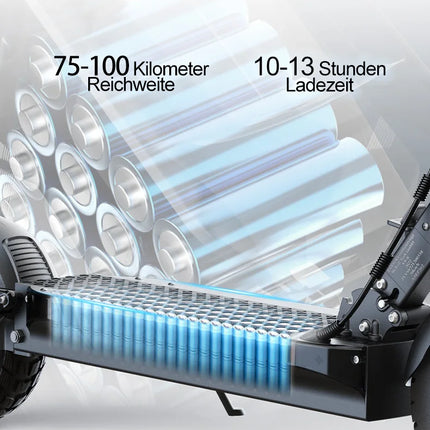 Monopattino Elettrico JOYOR Y8-S per Adulti, 500W 48V26Ah, 25km/h, Ruote da 10 Pollici, Pieghevole, Magazzino in Germania, Certificato CE ABE