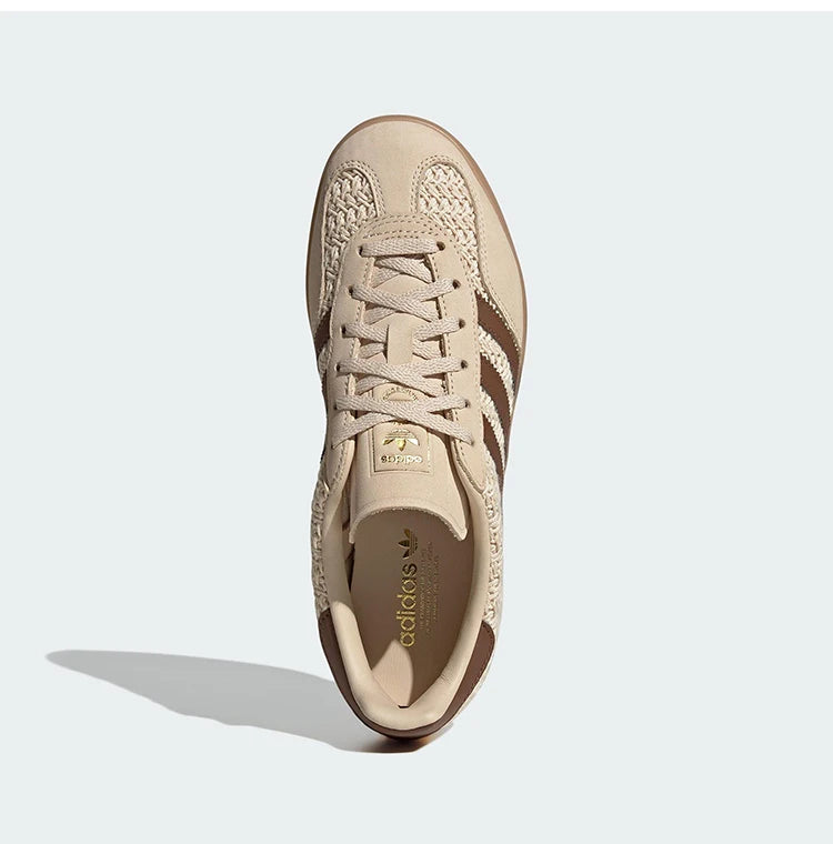 Scarpe da ginnastica casual classiche retrò leggere Adidas Superstar originali da donna JS1418