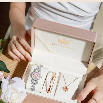 OLEVS 5887 Orologi da donna Elegante orologio al quarzo originale Orologi luminosi impermeabili per regalo donna Cinturino con diamanti Reloj Mujer platinumshop