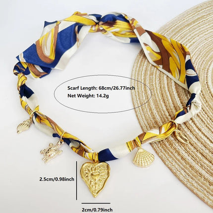 Collana bandana morbida con ciondolo a forma di fiore a forma di cuore placcato in oro per gioielli impilabili da donna e ragazza PlatiNum