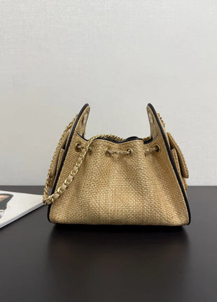 Borsa a tracolla classica multiuso in pelle sintetica effetto grano, con tracolla regolabile e manico, ideale per l'ufficio, lo shopping e l'uso quotidiano da donna