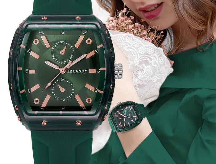 Orologi da donna alla moda Orologi da polso al quarzo da donna con cinturino in silicone casual per ragazze Orologio Reloj Mujer (senza scatola) platinumshop