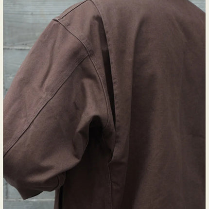 Classic Detroit Jacket J01 American Vintage Workwear Spring/Fall 100% Cotton Canvas Jacket J97 Loose-Fit Lightweight Coat