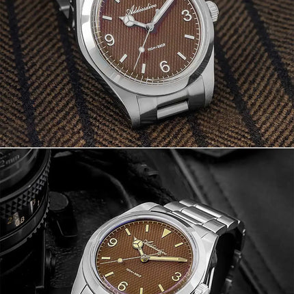 ADDIESDIVE 2025 NEW Watch For Men 316L Stainless Steel 10Bar Diving Luminous AD2096 Luxury Gift Quartz Wristwatch Reloj Hombre