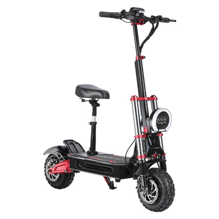 Monopattino Elettrico BOYUEDA S5-11 6000W Doppio Motore con Attivazione NFC e Controllo App, Batteria 60V38AH, Pneumatici Silenziosi per il Pendolarismo Urbano