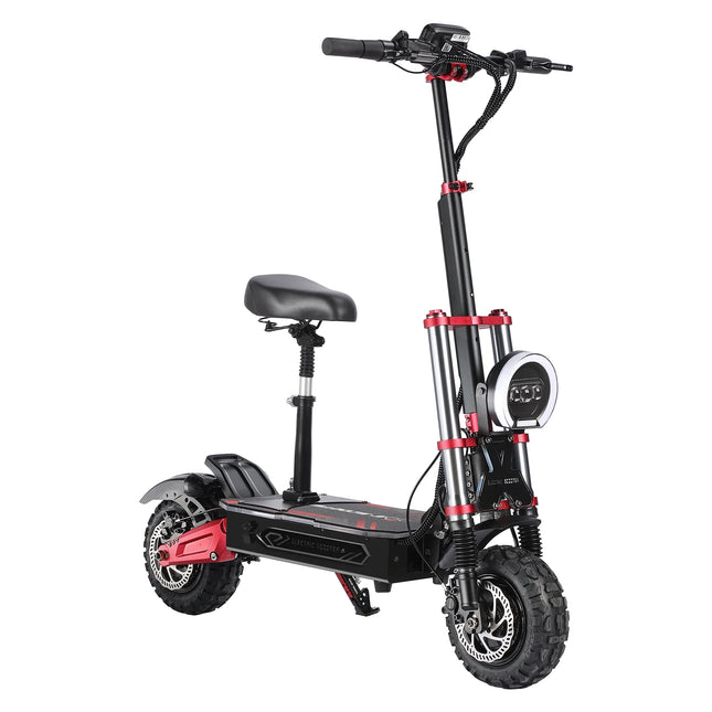 Monopattino Elettrico BOYUEDA S5-11 6000W Doppio Motore con Attivazione NFC e Controllo App, Batteria 60V38AH, Pneumatici Silenziosi per il Pendolarismo Urbano