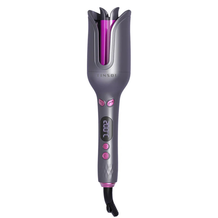 TINSOL 32MM Electric Rotary Curling Iron Automatic Hair Curler Negative Ion Air Rotating Curling Bar Professional Styling Tool