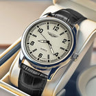 Orologio da polso da uomo delle migliori marche Orologio da uomo impermeabile da lavoro di lusso per uomo Orologio al quarzo Orologi da uomo in pelle reloj + scatola regalo da uomo platinumshop