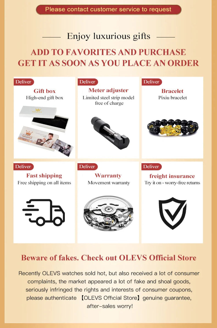 OLEVS Orologi da uomo Orologio di lusso delle migliori marche da uomo Cronografo originale impermeabile in acciaio inossidabile Fasi lunari Data Quadrante Rota platinumshop