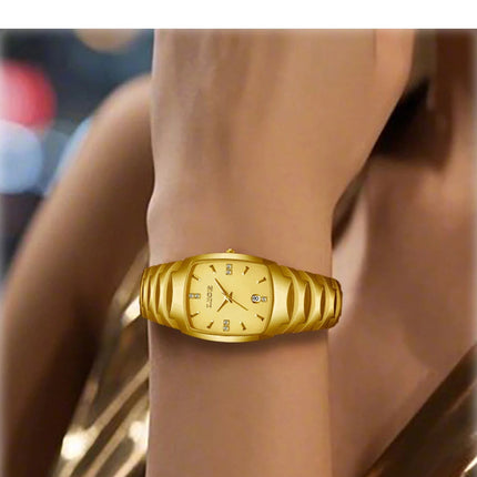 LIGE Orologio da Donna di Lusso alla Moda, Elegante e Semplice, in Acciaio Inossidabile, Casual, al Quarzo, con Calendario, Regalo Romantico per Signore, Novità platinumshop