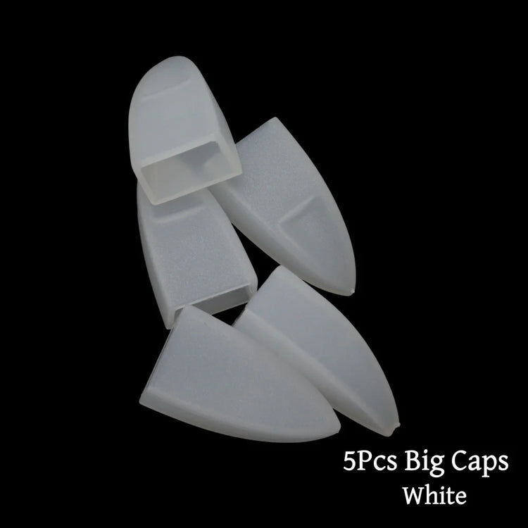 Transparent Plastic Cuticle Nipper Protective Cover Anti-Scratch Dustproof Storage Sleeve Nail Tool Tip Guard Cap