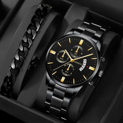 Orologio da uomo alla moda Orologio da polso al quarzo con calendario di lusso Orologi da lavoro Orologio da uomo Orologio da polso con cinturino maschile platinumshop