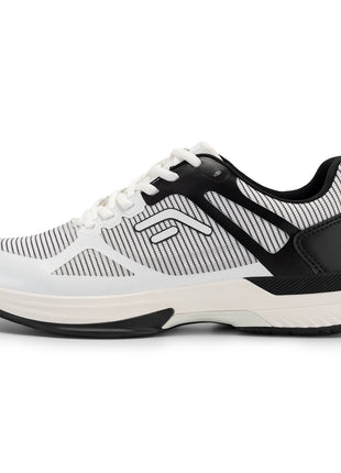 FitVille Scarpe da pickleball larghe da uomo Scarpe da tennis Scarpe da tennis da cancha intera con supporto per l'arco plantare Scarpe sportive leggere antiscivolo