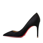 Suede Black 8 cm / 40