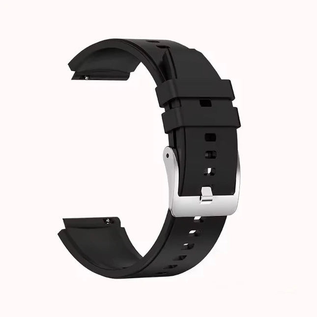 2025 Uomini Schermo AMOLED da 1,7 pollici Astuto Della Vigilanza 1000mAh Batteria Frequenza Cardiaca Chiamata Bluetooth NFC GPS Tracker Sport Fitness Orologi Nuovo platinumshop