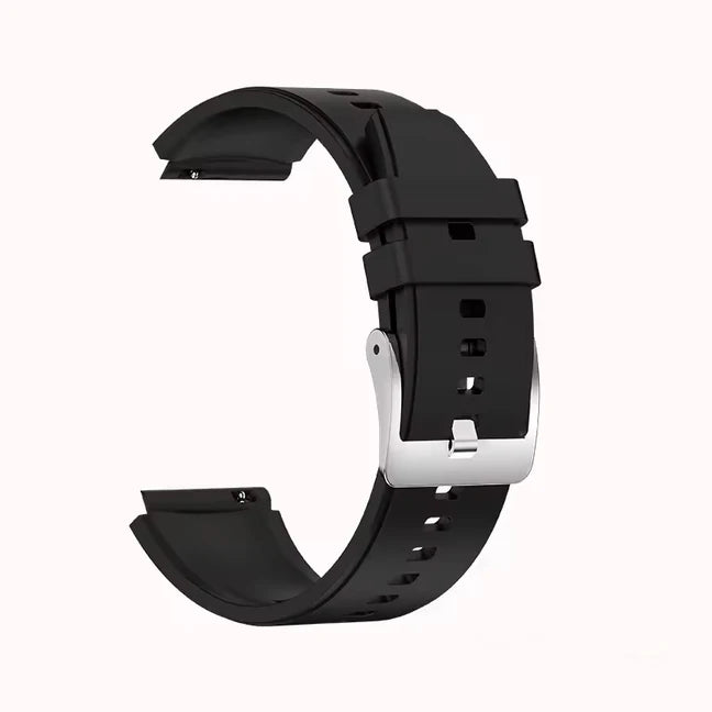 2025 Uomini Schermo AMOLED da 1,7 pollici Astuto Della Vigilanza 1000mAh Batteria Frequenza Cardiaca Chiamata Bluetooth NFC GPS Tracker Sport Fitness Orologi Nuovo platinumshop