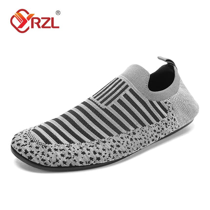 YRZL Mocassini in rete Mocassini da guida da uomo Appartamenti di alta qualità Scarpe da passeggio maschili Mocassini casual in mesh traspirante Scarpe estive da uomo