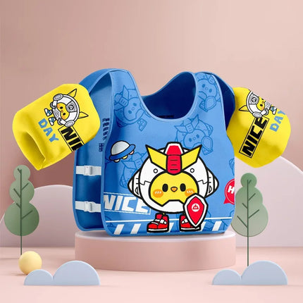 Rooxin Gilet da nuoto senza gonfiaggio Gilet di galleggiamento Anello da nuoto Tubo Accessorio da nuoto per sport acquatici Anello da braccio per nuoto Galleggiante per piscina