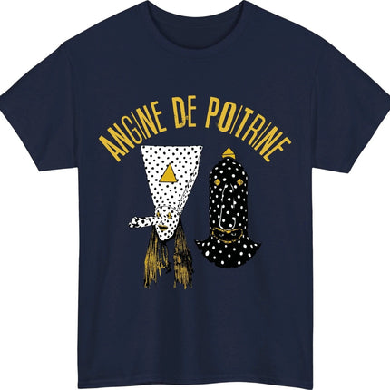 T-shirt Angine De Poitrine da donna e uomo in cotone, casual estivo, oversize, streetwear, girocollo, novità, trendy, vintage, Harajuku
