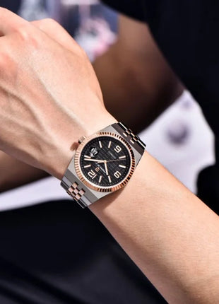 Nuovo Orologio da Polso Meccanico Automatico PAGANI DESIGN 2026 per Uomo, Vetro Zaffiro, Acciaio Inossidabile, Impermeabile, Orologio di Lusso