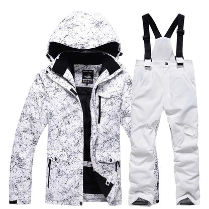 Cheaper, Children's Snow Suit, Snowboard Clothing Sets, Outdoor Wear, Ski Coat and Strap Pant, Kids Costumes, Boy‘s and Girl's