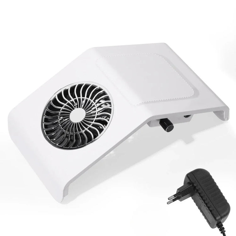 Nail Grinding Polishing Dust Collector Desktop Adjustable Speed Vacuum Device For Home Salon Nail Art Sessions