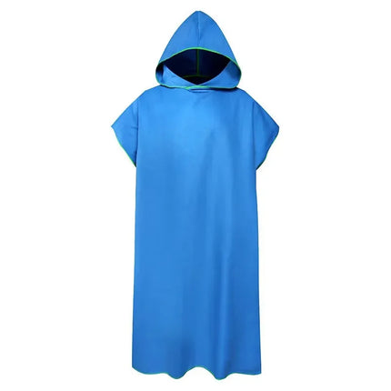 Poncho da surf Asciugamano fasciatoio Accappatoio con cappuccio Coperta da spiaggia in microfibra Asciugamano da bagno Asciugamano da spiaggia Muta Poncho da spiaggia per adulti