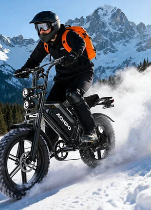 Nuova Bici Elettrica POWBEN V20 2026 UE, Motore 2000W, Velocità Massima 50km/h, Batteria 52V 15Ah, Pneumatici 20×4.0, Cambio a 7 Velocità SL-TX30-7R, E-Bike per Adulti